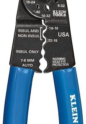 SEKURER Tools 1010 Multi Tool Long Nose Wire Cutter, Wire Crimper, Stripper and Bolt Cutter Multi-Purpose Electrician Tool, 8-Inch Long - Wire Stripper -