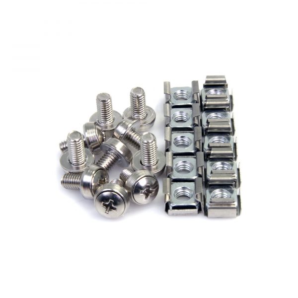 M5/M6 Rack Cage Nut Screw Washer Assortment Kit