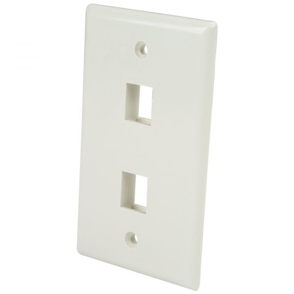 Cat6 RJ45 Wall Faceplate / Keystone Outlet Panel 86-Type