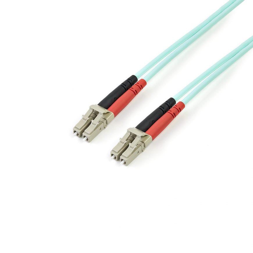OM3 LC-LC Duplex Multimode Fiber Patch Cord 10G (3-10m Options)
