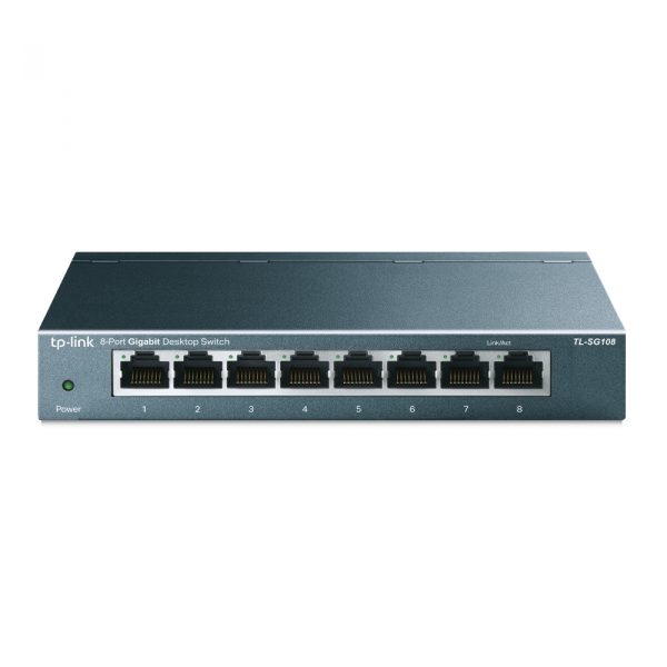 8-Port Gigabit Ethernet Desktop Switch 10/100/1000 (Generic)