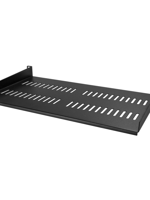 1U 19" Vented Steel Cantilever Rack Shelf 10.5" Deep (RAXX)