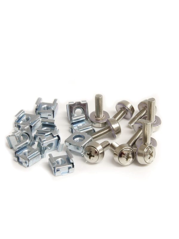 M6×16mm Rack Cage Nut Screw Washer Assortment (LAGOTEK, Multiple Pack Sizes)