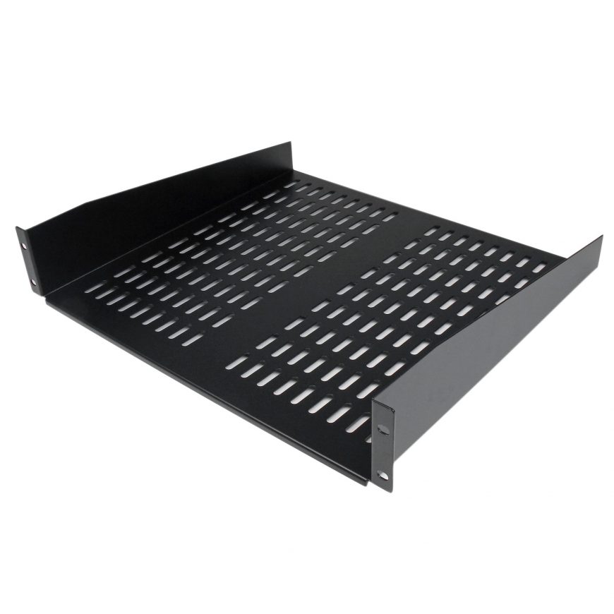 1U 19" Vented Steel Cantilever Rack Shelf 7" Deep (RAXX FS1U7)