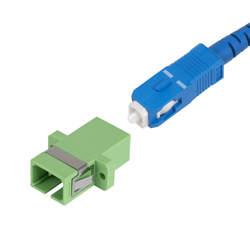 SC-SC Fiber Optic Keystone Coupler Adapter UPC 10-Pack