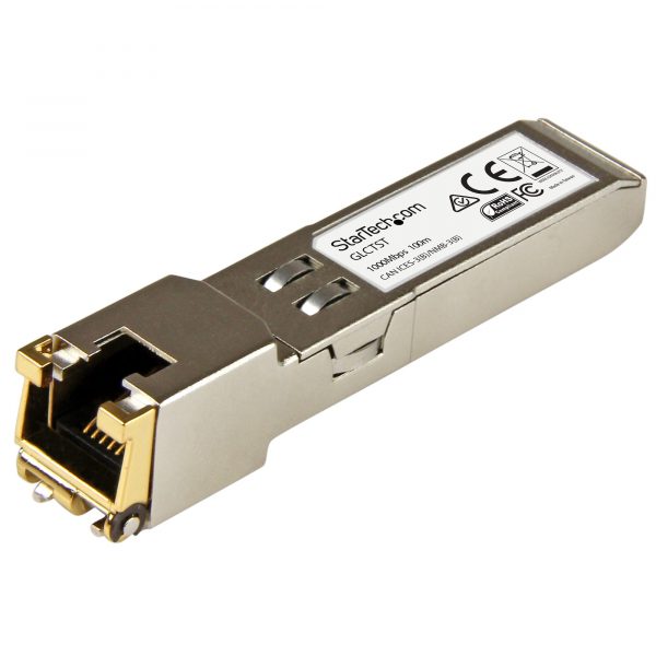1000BASE-T SFP Copper RJ45 Module 100m (Compatible with Cisco GLC-T / MikroTik)