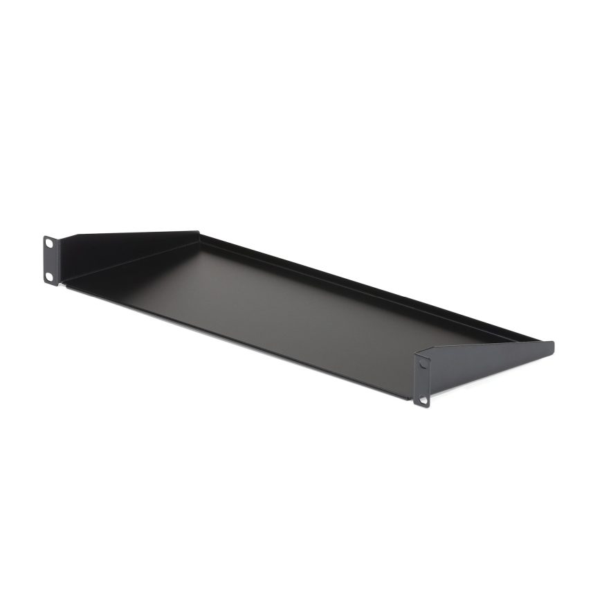 1U 19" Vented Cantilever Rack Shelf 400mm Deep (MACARAC)
