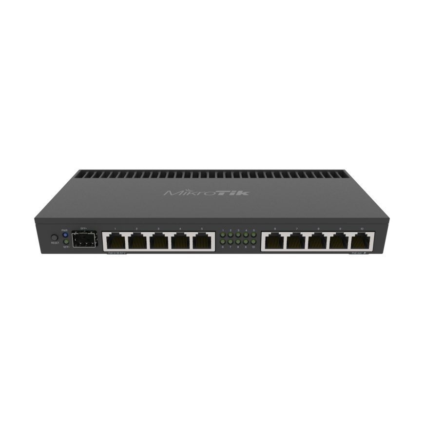 MikroTik RB4011iGS+RM 10-Port Gigabit Router with SFP+