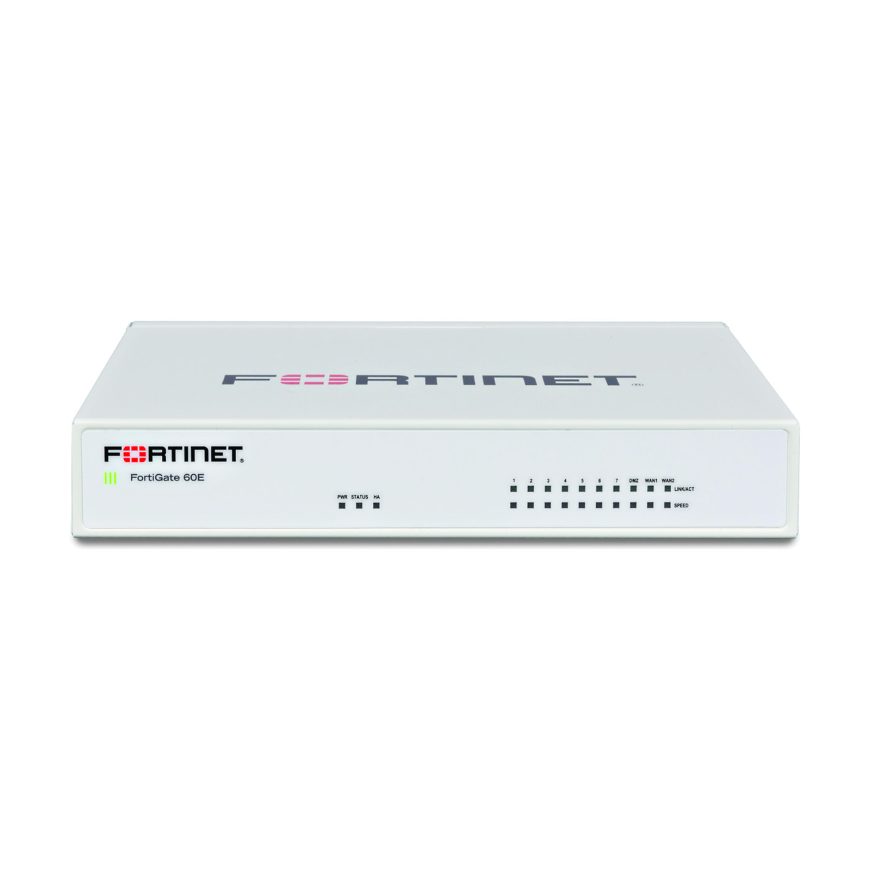 Fortinet FortiGate 60E Next-Gen Firewall Appliance