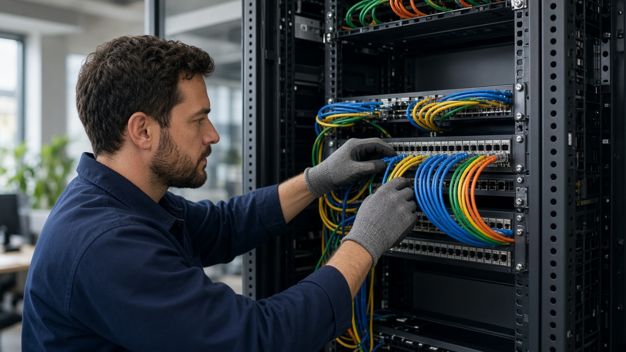 Patch Panels, Keystone Jacks & Fiber Patch Cords